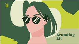 创意插画师个人品牌营销策略ppt模板