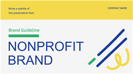 简约活力涂鸦风公益项目策划方案ppt模板