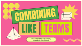 大胆前卫撞色几何图形数学课程教学PPT模板