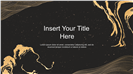黑金东方艺术感创意公司介绍PPT模板