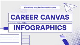 现代抽象极简风个人职业规划ppt模板