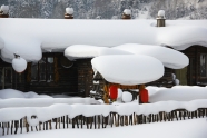 雪乡唯美风景图片