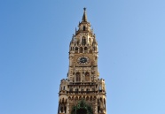 慕尼黑钟楼图片