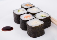 海苔寿司高清图片