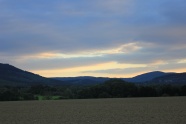 哈尔茨山脉傍晚风景图片