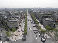 巴黎城市建筑全景图片