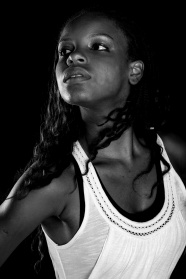 非洲黑美人肖像图片
