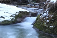 自然河流瀑布景观图片