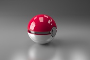 宠物精灵球3D模型设计