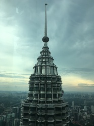 马来西亚双子塔塔尖图片