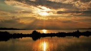 巴拉顿湖日出景观图片