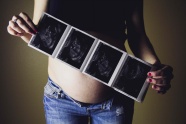 孕妇露肚子图片