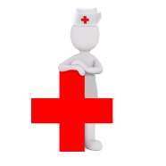 护士节3d红十字小人图片