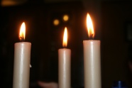 节日蜡烛烛光图片