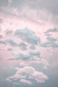 唯美天空云朵风景图片