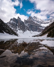 雪山山水唯美风景图片