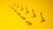 创意香蕉ppt背景图片
