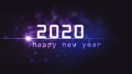 新年快乐2020数字图片