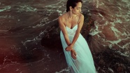海边唯美新娘婚纱写真图片