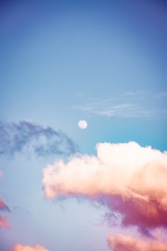 蓝天白云唯美风景图片
