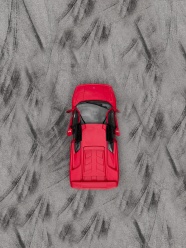红色敞篷跑车图片