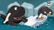 企鹅卡通素材图片