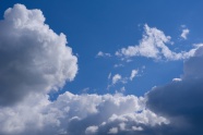 蓝天白云飘云景观图片