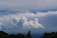 天空白云云团风景图片