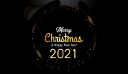 2021年圣诞快乐英文图片