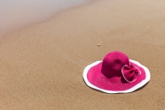 女士户外沙滩帽图片