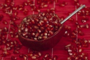 红色石榴籽图片