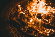 炉火煤炭燃烧图片