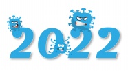 2022年抗击病毒数字图片