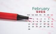2022年2月日历图片