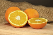 成熟新鲜橙子图片