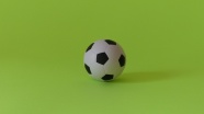 黑白足球素材摄影图片