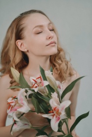欧美艺术美女写真摄影图片