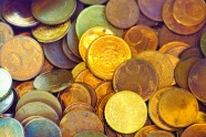 欧元硬币金币图片