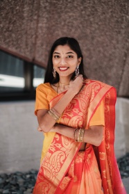 印度传统服装女人肖像图片