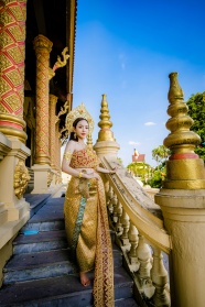 柬埔寨传统美女图片