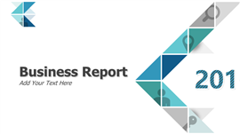 简约几何欧美范企业商务通用PPT模板