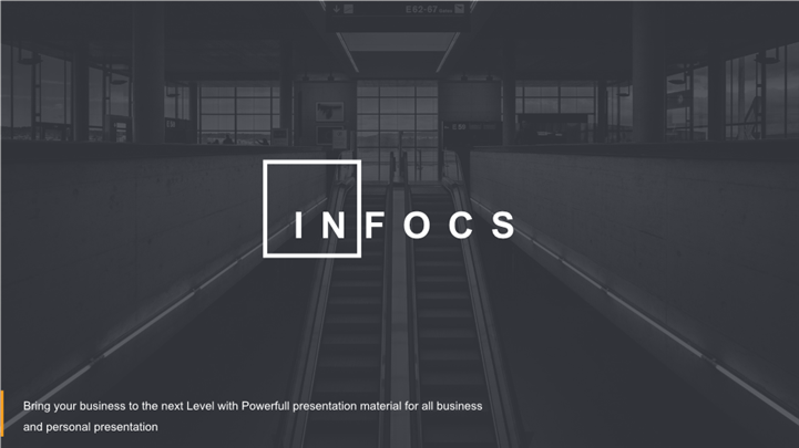 城市经济发展建设报告书PPT模板