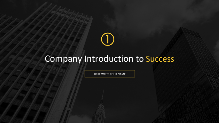 灰色调公司介绍企业宣传PPT模板