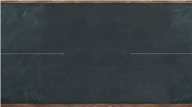 黑板风格个人求职竞聘报告PPT模板