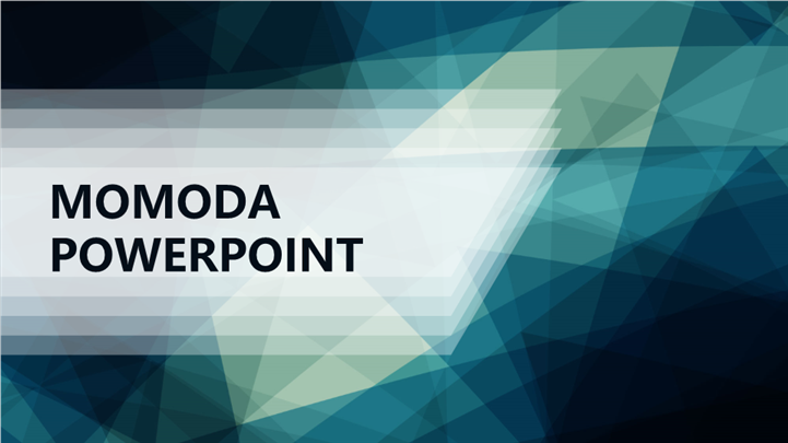 动态几何科技感企划通用PPT模板