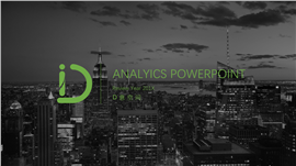 城市夜景商务通用PPT模板