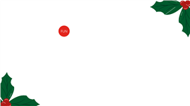 201X圣诞节日庆祝PPT模板