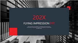 欧美风商务通用PPT模板