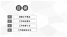 办公范动态岗位述职报告PPT模板