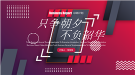 商务风工作总结计划PPT模板